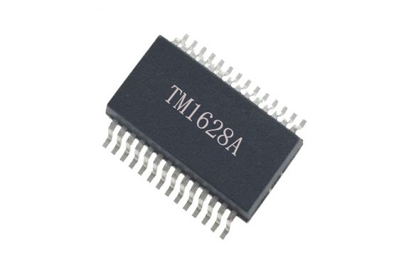 TM1628A天微SOP28封装 按键扫描驱动LED面板显示驱动芯片