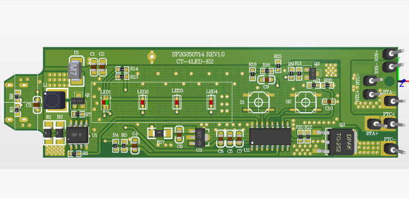 无线直发梳方案，直卷两用小巧便携
