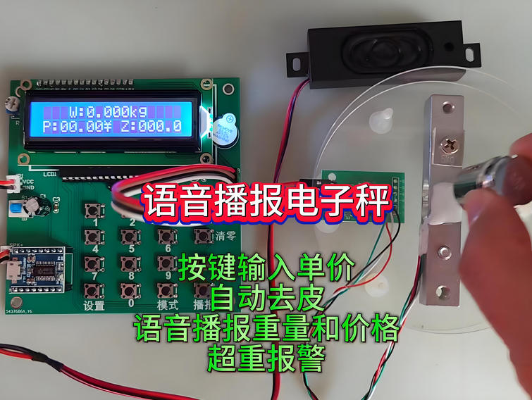 语音电子秤方案开发